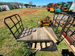 60"X30" WOODEN CART ON PALLET