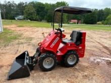 UNUSED AGT INDUSTRIAL SDA-140W MINI SKID STEER (GAS MOTOR, AUX. HYDRAULICS, CANOPY, 44 INCH SMOOTH