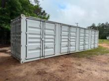40 FT MULTI-DOOR SHIPPING CONTAINER (HIGH-CUBE, CONTAINER NUMBER CFGU402813)