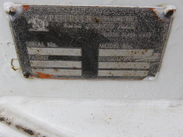 1959 PETERSON 5000 STR1 ENGINEERING TRAILERED WIRE TENSIONER
