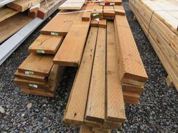 LOT OF ASSORTED TREATED LUMBER
