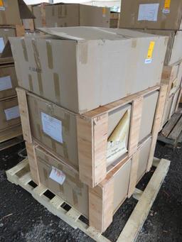 PALLET W/ (3) 24'' CERAMIC BATH VANITY COUNTERS