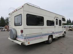 1991 TIOGA MONTARA 24' CLASS C MOTORHOME BY FLEETWOOD ON A FORD E-350 CHASSIS
