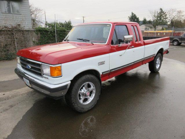 1991 FORD F250 XLT LARIAT EXTENDED CAB PICKUP *BRANDED TITLE - TOTALED RECONSTRUCTED