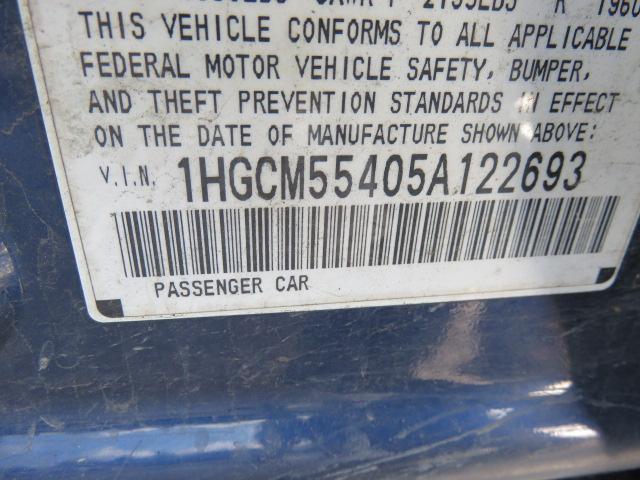 2005 HONDA ACCORD