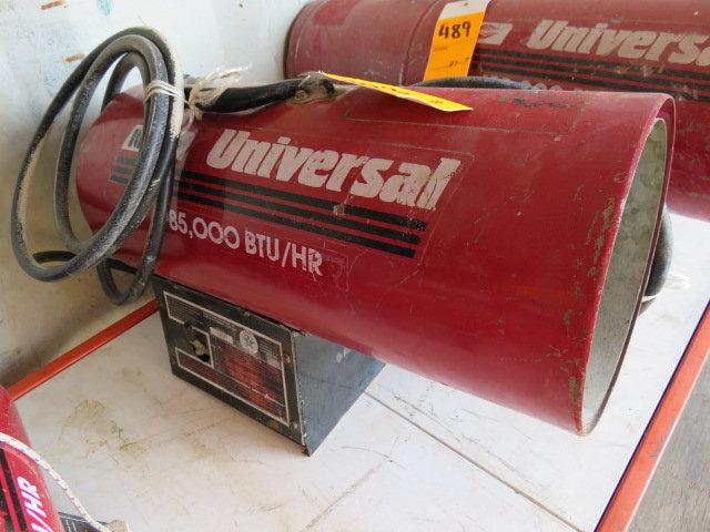 UNIVERSAL 85,000 BTU PROPANE SPACE HEATER