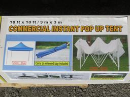 10' X 10' COMMERCIAL INSTANT POP UP TENT