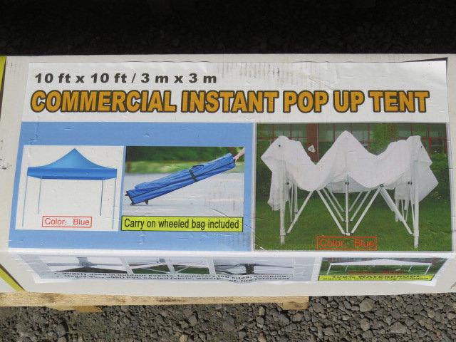 10' X 10' COMMERCIAL INSTANT POP UP TENT