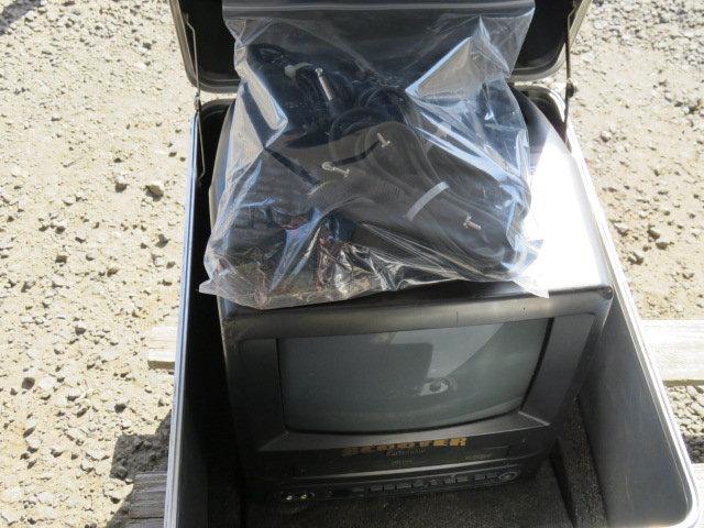 SCOOTER PORTABLE LATERAL INSPECTION SYSTEM, W/MONITOR-VCR & REMOTE, CAMERA