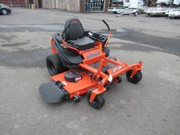 ZERO TURN RIDING LAWNMOWER, KOHLER 7000 SERIES 725 CC GAS ENGINE, 60'' MOWER DECK, METER READS: 0.1