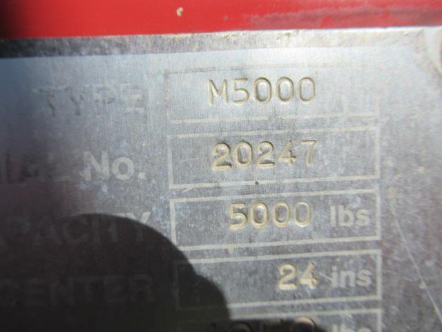 MOFFETT M5000 PIGGY BACK FORKLIFT