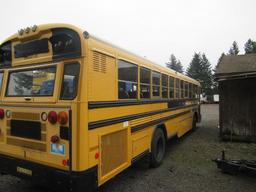 ***PULLED - NO TITLE*** 2003 BLUE BIRD ALL AMERICAN 72 PASSENGER SCHOOL BUS