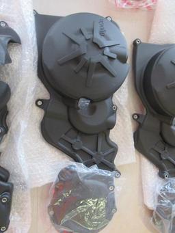 (3) APRILIA ENGINE COVERS