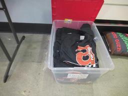 TOTE W/ASSORTED SIZE SHIRTS