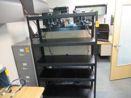 5 SHELF METAL RACK