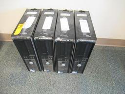 (4) DELL OPTIPLEX 760