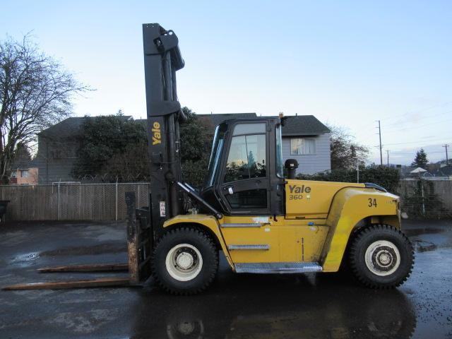 2017 YALE GDP360ECECDV192 FORKLIFT