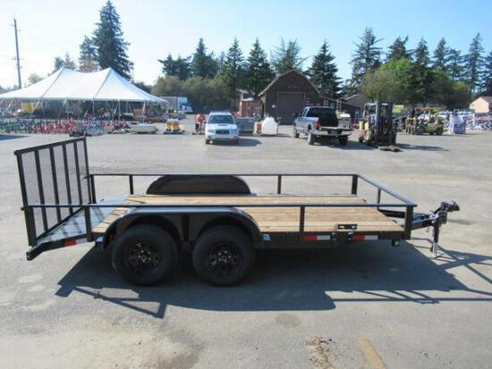 2020 FABFORM FLR614-7KR 6' X 14' UTILITY TRAILER