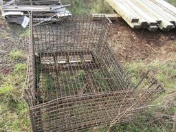 WIRE METAL CRATE