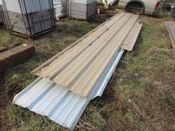 ASSORTED TIN ROOFING