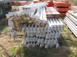 PALLET RACKING ARMS APPOX (65) 8' CROSS ARMS