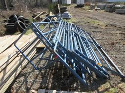 ASSORTED METAL SAFTY RAILINGS