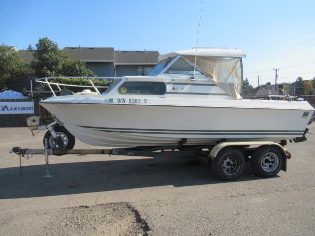 1974 GLASPLY BOAT W/TRAILER