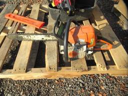 STIHL MS 250 CHAINSAW, HOMELITE RANGER 33CC CHAINSAW
