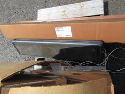 ASSORTED ELECTRICAL PARTS, (5) NEMA 4X BATTERY POWERED EMERGENCY LIGHTING UNITS, & ASSORTED LIGHT