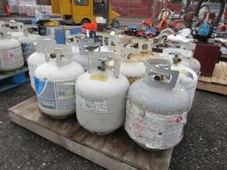 (11) 15LB PROPANE TANKS