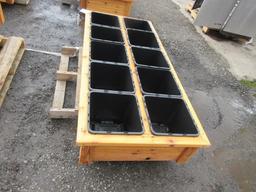 10-POT CEDAR PLANTER