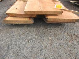 (5) APPROX 2'' X 20'' X 5 1/2'' PIECES OF DOUGLAS FIR WOOD