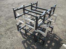 (5) BARREL RACKS