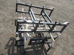 (5) BARREL RACKS
