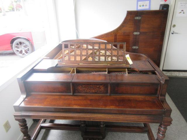 1924 STEINWAY DUO-ART AEOLIAN REPRODUCING GRAND PIANO, SER#: 228565, *MINOR DAMAGE TO TOP HINGE