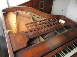 1924 STEINWAY DUO-ART AEOLIAN REPRODUCING GRAND PIANO, SER#: 228565, *MINOR DAMAGE TO TOP HINGE