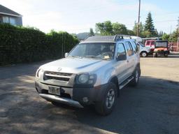2002 NISSAN XTERRA 4X4