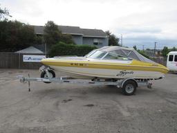 1991 SEASWIRL 208 SPYDER SPORT FIBERGLASS BOAT