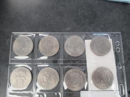 (16) 1971 LIBERTY SILVER DOLLARS & (4) 1972 LIBERTY SILVER DOLLARS