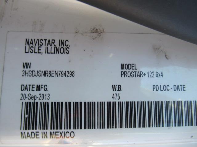 2014 INTERNATIONAL PROSTAR EAGLE 3 AXLE TRACTOR