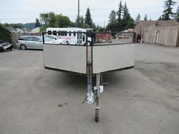 ZIEMAN 2 PLACE DECK OVER SNOWMOBILE TRAILER