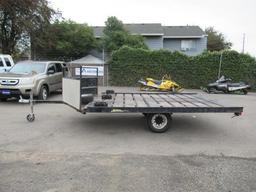 ZIEMAN 2 PLACE DECK OVER SNOWMOBILE TRAILER