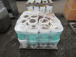 (32) 5GAL BUCKETS OF WHITE & YELLOW TRAFFIC PAINT (UNUSED)