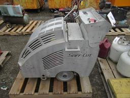 SOFF CUT G2000 WALK BEHIND CONCRETE SAW, 1 CYL HONDA ENGINE, ELECTRIC START