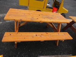 6' A-FRAME CEDAR PICNIC TABLE