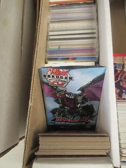 (3) BOXES OF ASSORTED BASKETBALL CARDS & (1) BOX OF ASSORTED BASEBALL/BASKETBALL CARDS