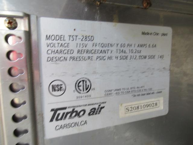 TURBO AIR TST-28SD REFRIGERATED PREP TABLE