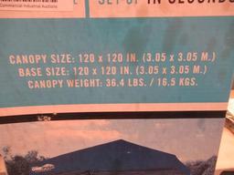 QUIKSHADE ONE PUSH 10' X 10' PORTABLE INSTANT CANOPY (UNUSED)