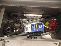 CRAFTSMAN TOOLBOX W/ ASSORTED SOCKETS & WRENCHES