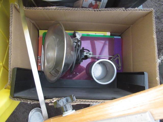 GARDEN HOSE, (2) BOLT CUTTERS, (3) HAND SAWS, & ASSORTED AIR TOOLS, HAND TOOLS, AIR HOSES, & CLAMPS